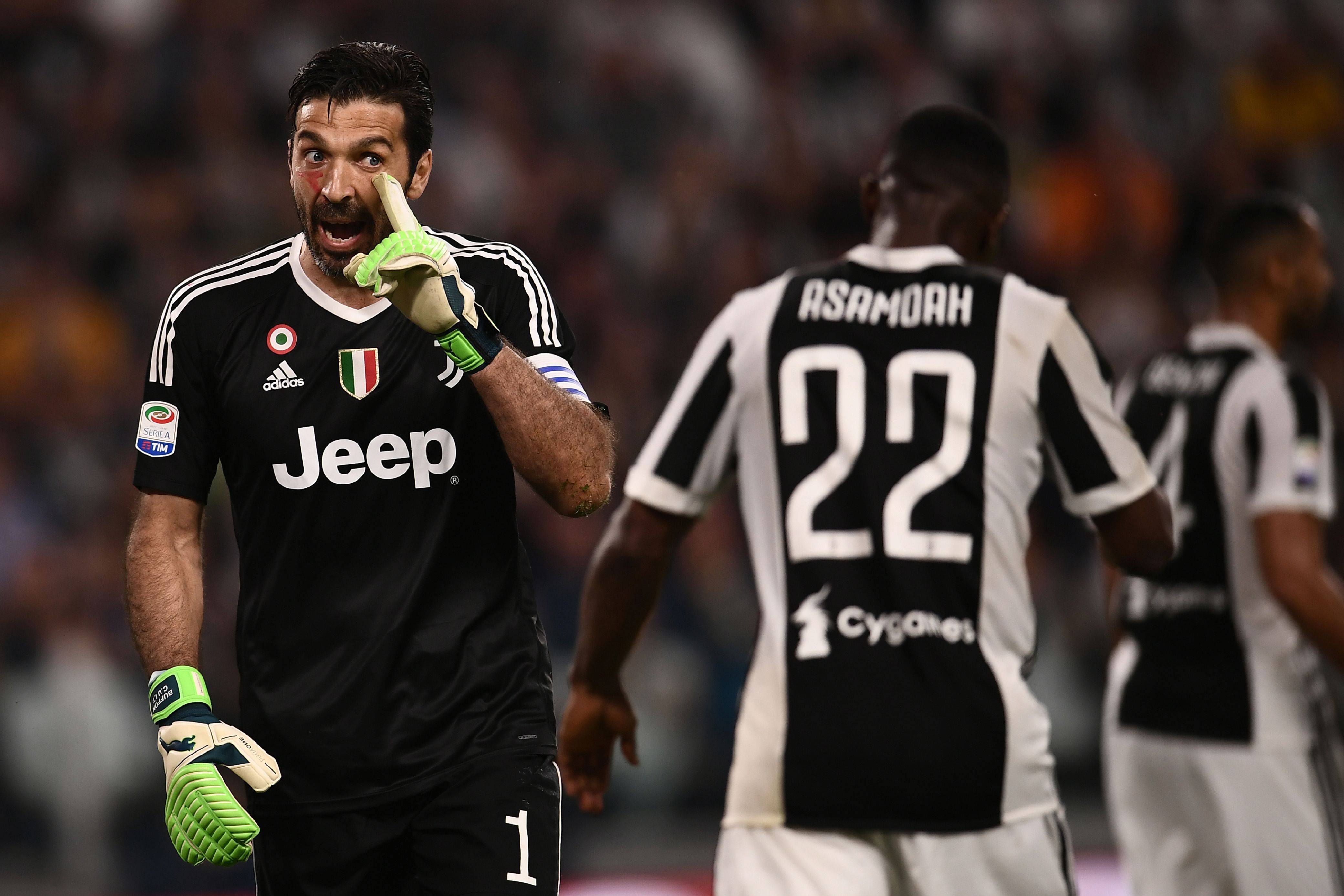 buffon inter-juve live juventus