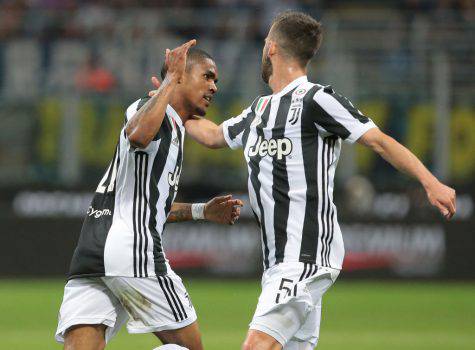 Juventus-Verona Statistiche Difesa Attacco Douglas Costa