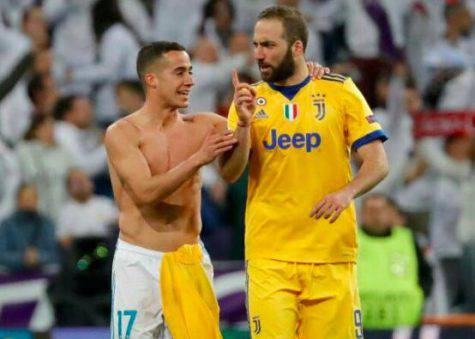 Real-Juve Lucas Vazquez rigore