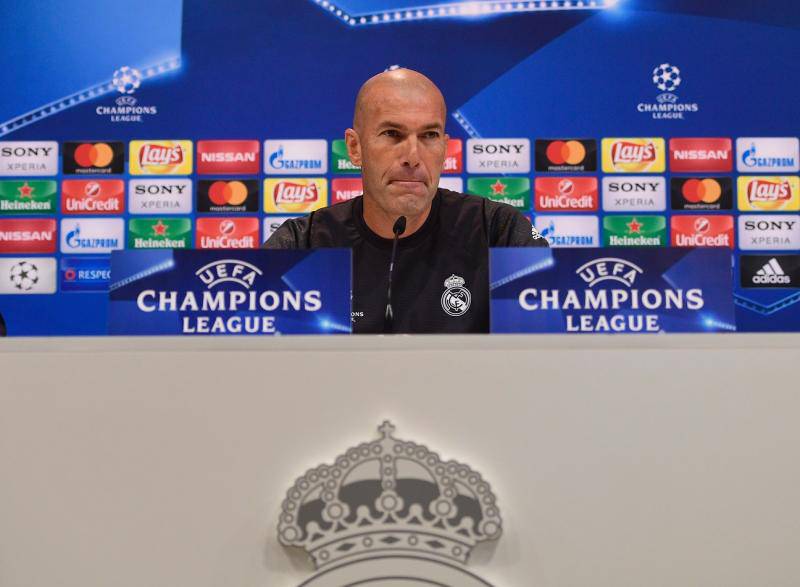 Zidane Real Juve conferenza