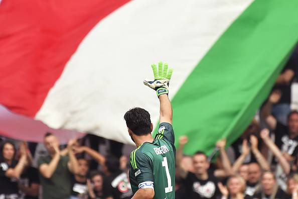 Buffon pagelle voto 10