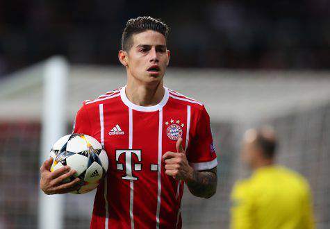 Juventus su James Rodriguez