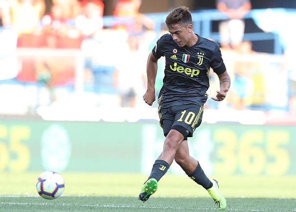 Juventus-Sassuolo Dybala Panchina