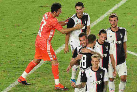 juventus atletico madrid probabili formazioni icc amichevole