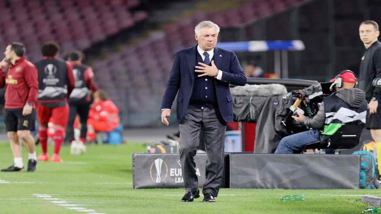 esonero ancelotti napoli