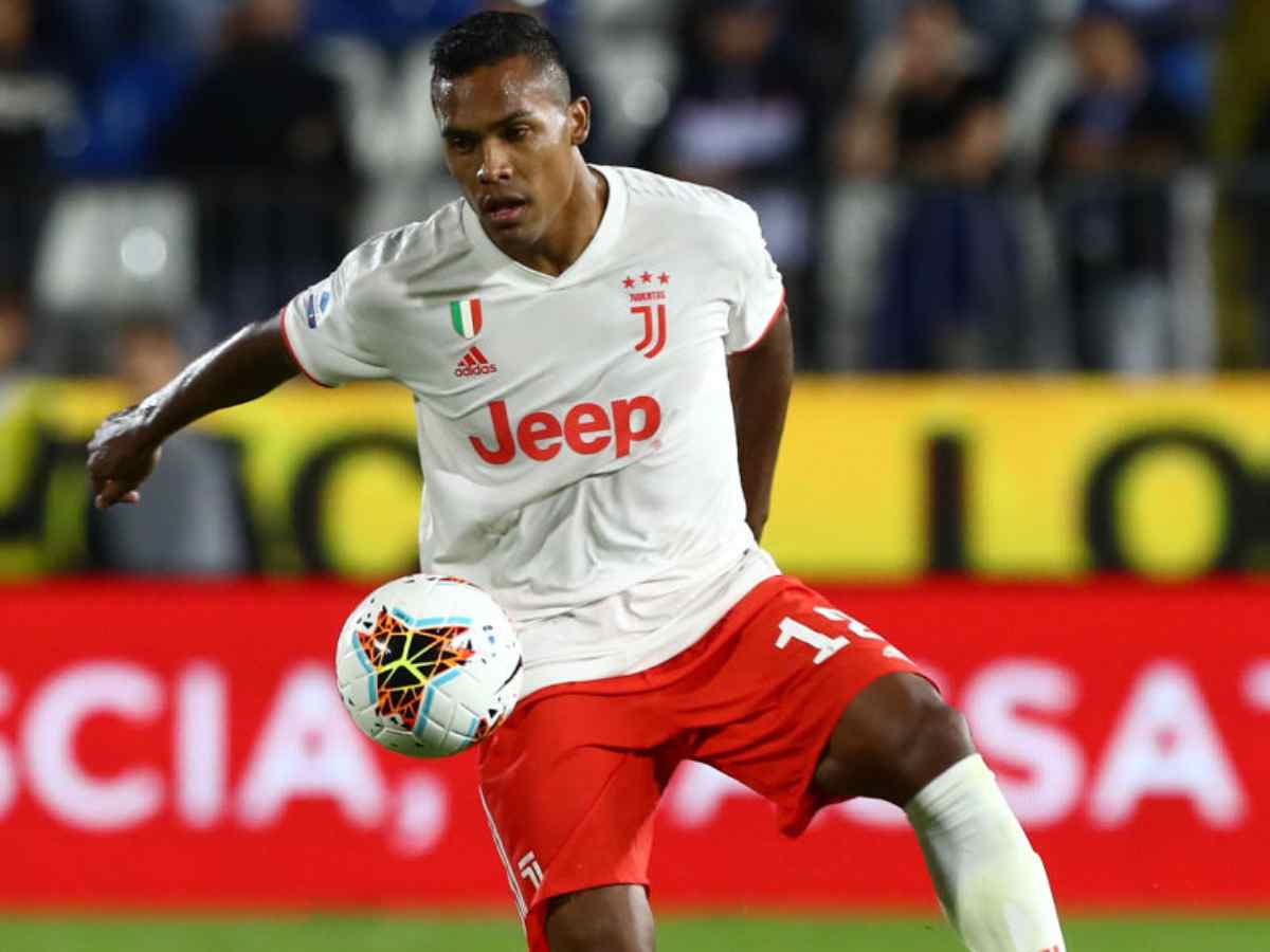 infortunio alex sandro sampdoria juventus