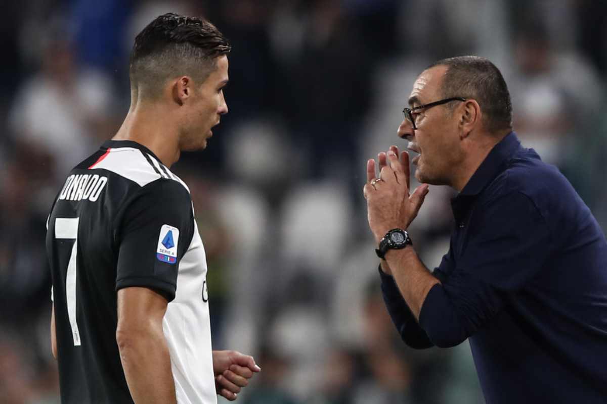 lite ronaldo sarri juventus