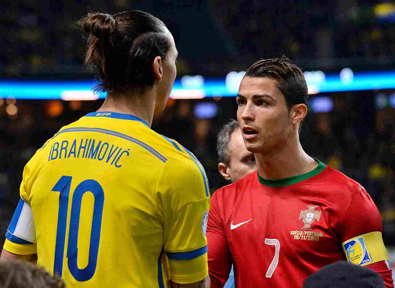 Ibrahimovic e Ronaldo