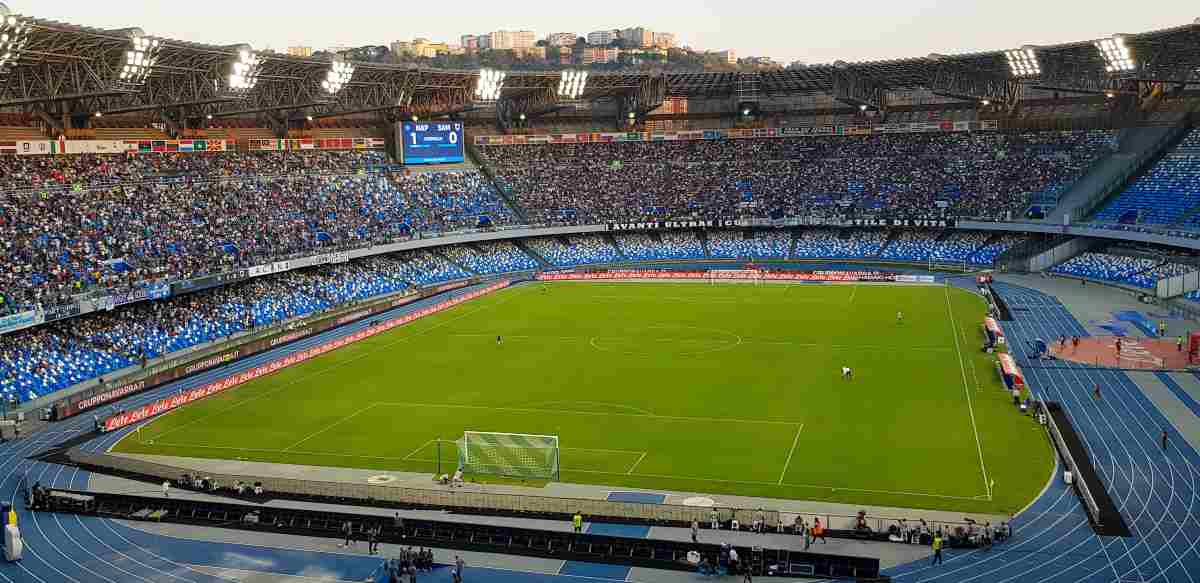 stadio vuoto di Serie A