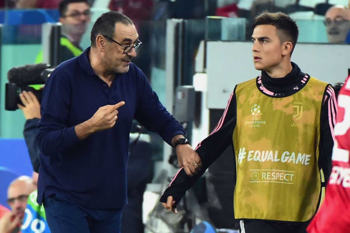 juventus lite sarri dybala