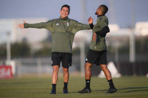 dybala gol allenamento juventus