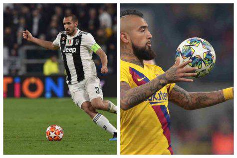 Chiellini e vidal