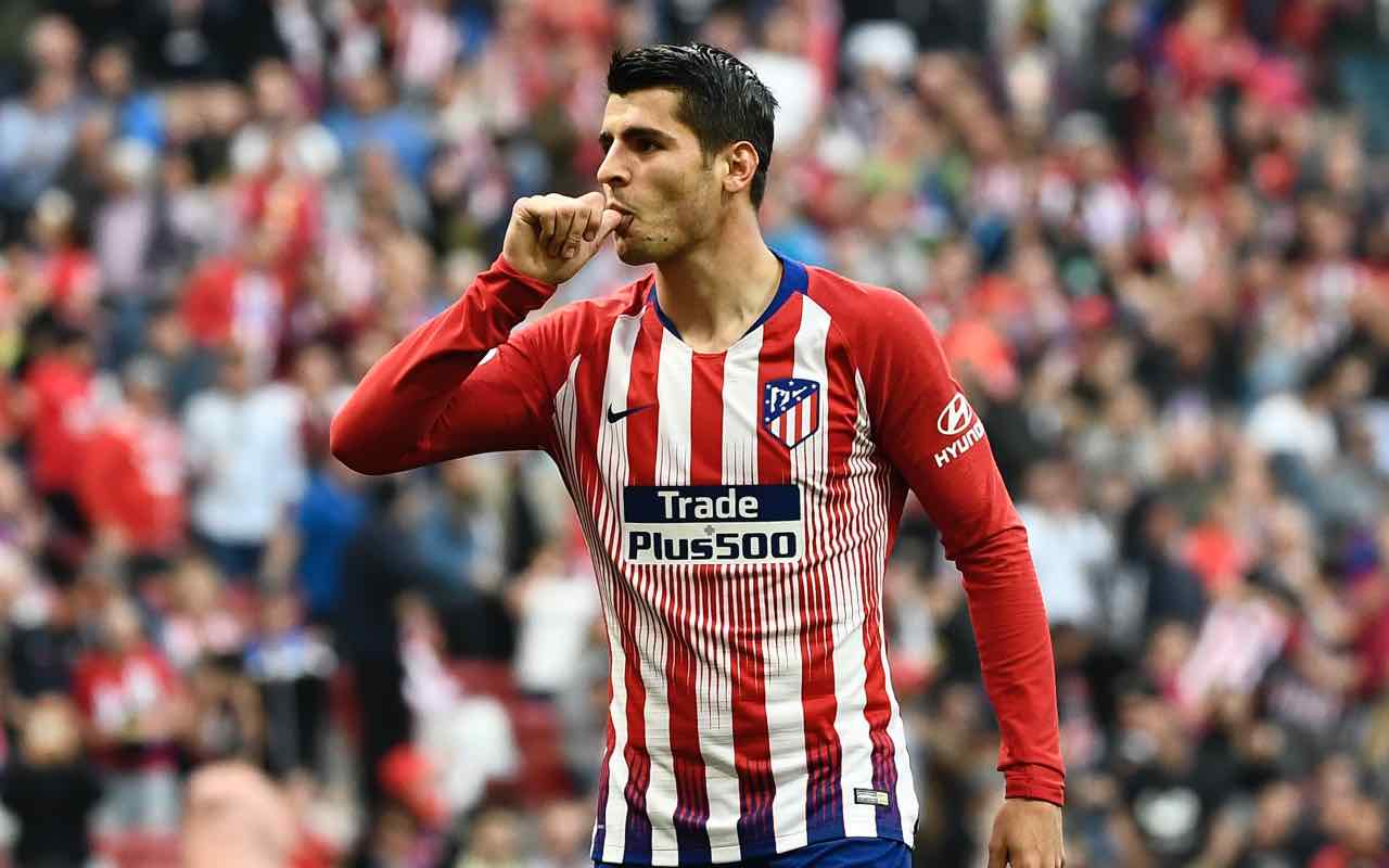 Alvaro Morata, centravanti dell'Atletico Madrid