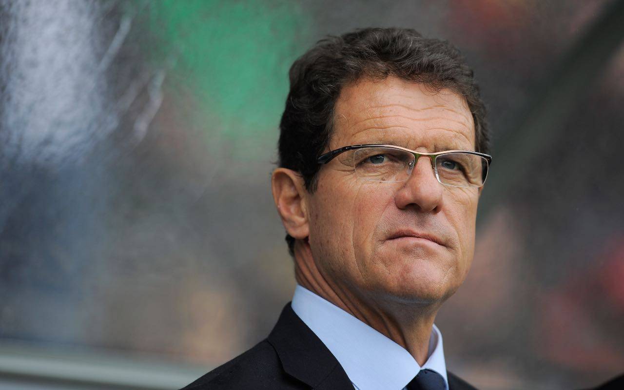 Fabio Capello, allenatore che ha vinto due scudetti con la Juventus