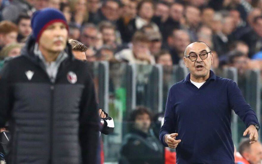 Bologna Juventus formazioni ufficiali le scelte dei due allenatori