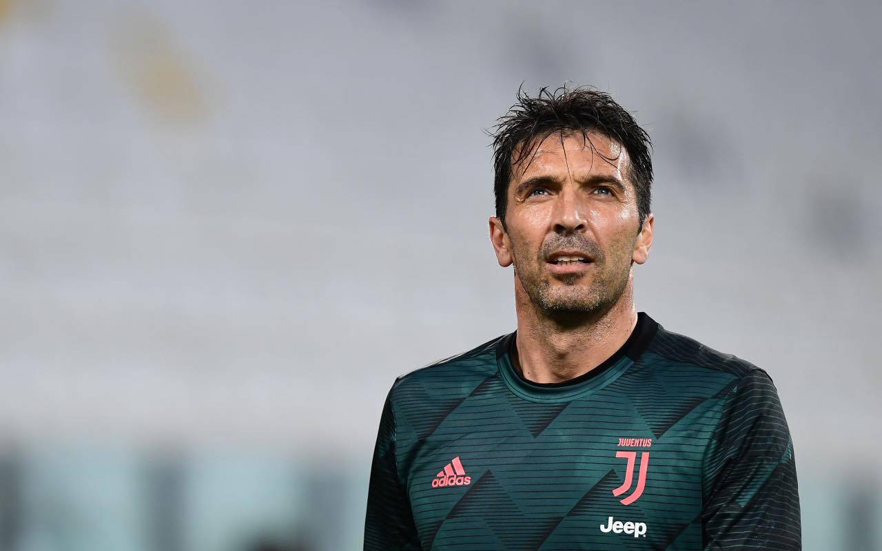 Il portiere della Juventus Gianluigi Buffon