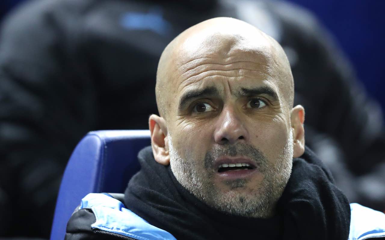 Pep Guardiola, allenatore del Man City