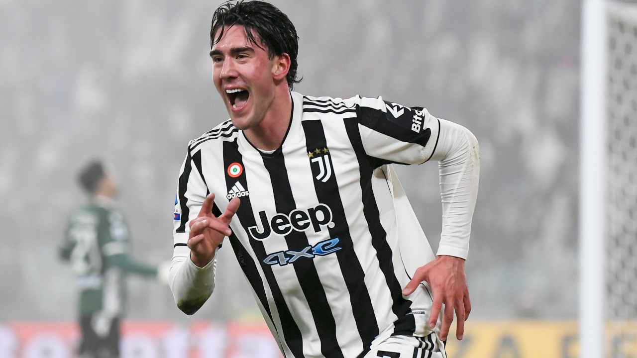 Vlahovic Juventus-Sassuolo