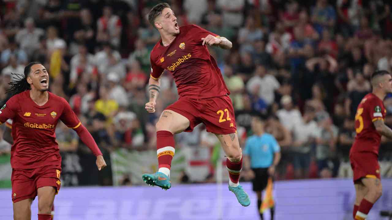 Zaniolo Juventus Roma