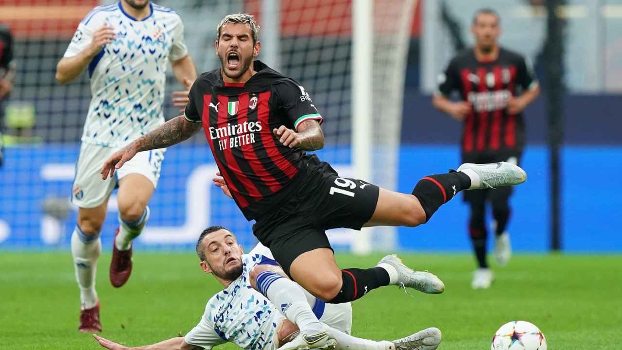 Problemi fisici per Theo Hernandez