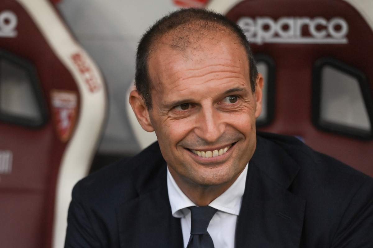 Juventus, Allegri sorride per l'arrivo del giocatore.