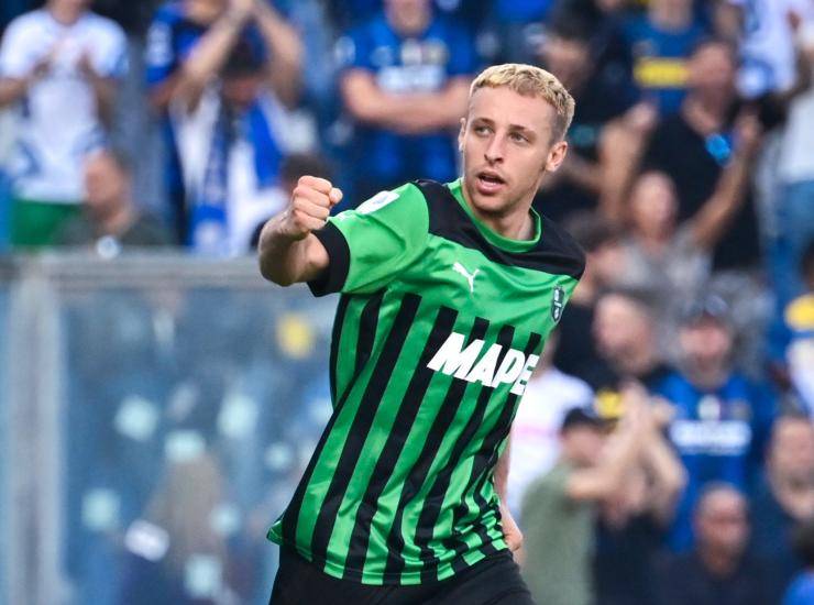 Calciomercato Juventus: è corsa con la Roma per Frattesi del Sassuolo.