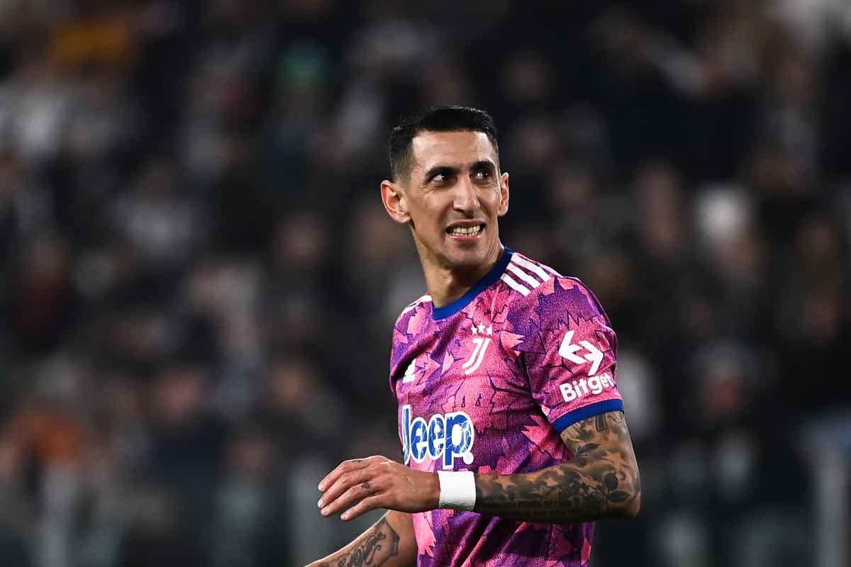 Ultim'ora Juventus, nuovo allarme Di Maria: piove sul bagnato