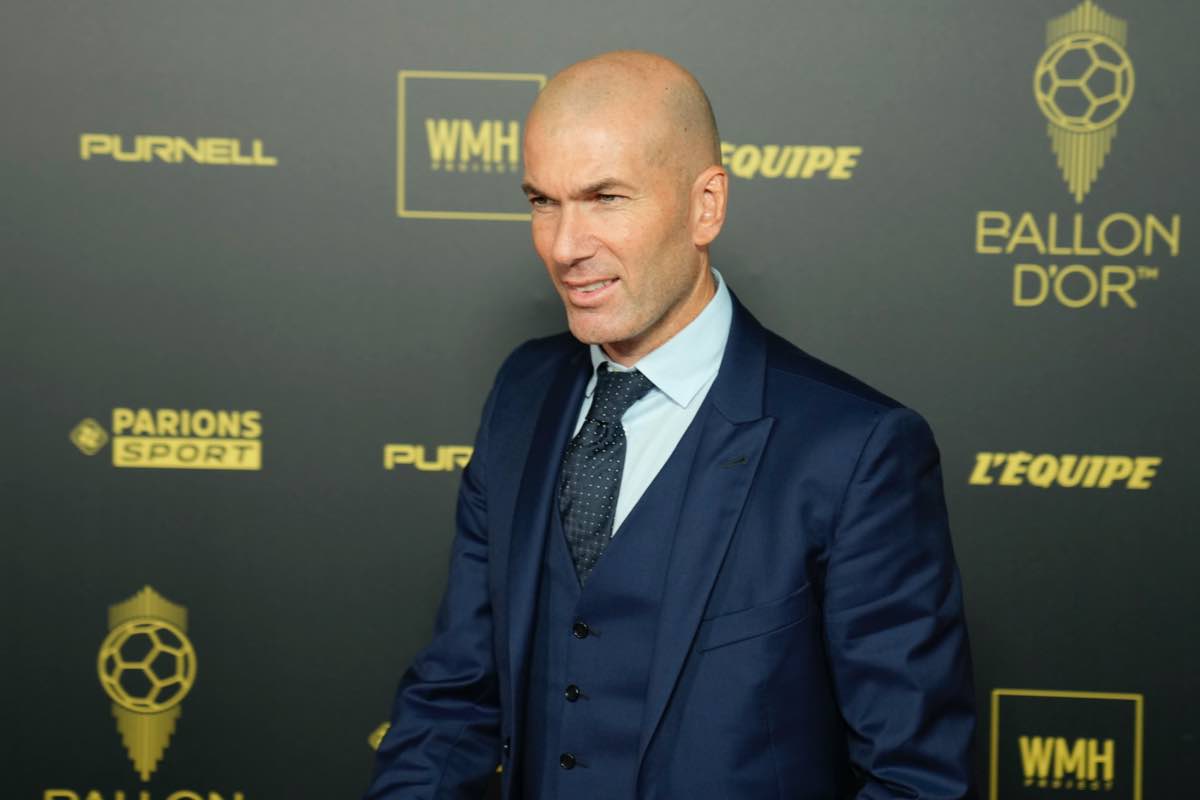 Zinedine Zidane calciomercato Juventus