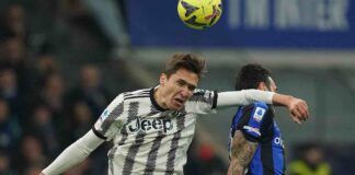 Inter-Juventus, infortunio Chiesa