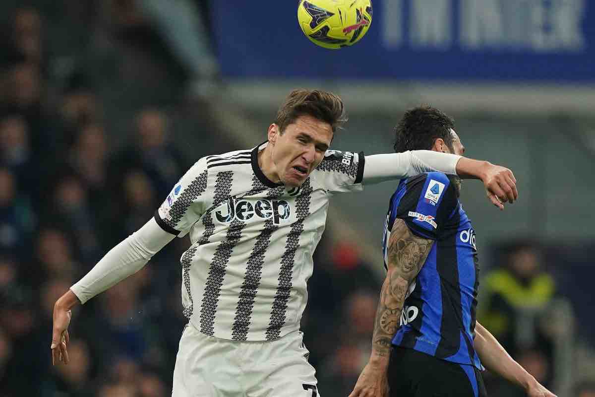 Inter-Juventus, infortunio Chiesa