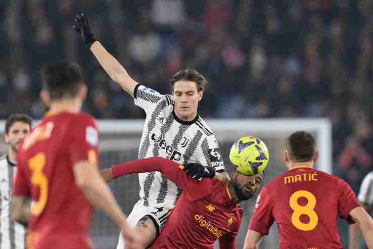 Voti e Pagelle Roma-Juventus: si salva Kostic, Vlahovic un fantasma