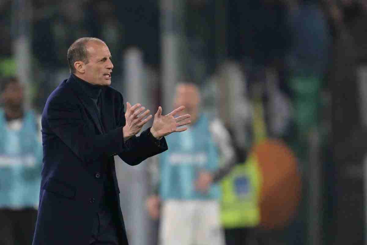 Roma-Juventus, tegola per Allegri: titolarissimo KO, cambio immediato