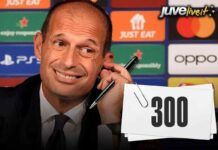 Calciomercato Juventus, firma a quota 300: Allegri main sponsor
