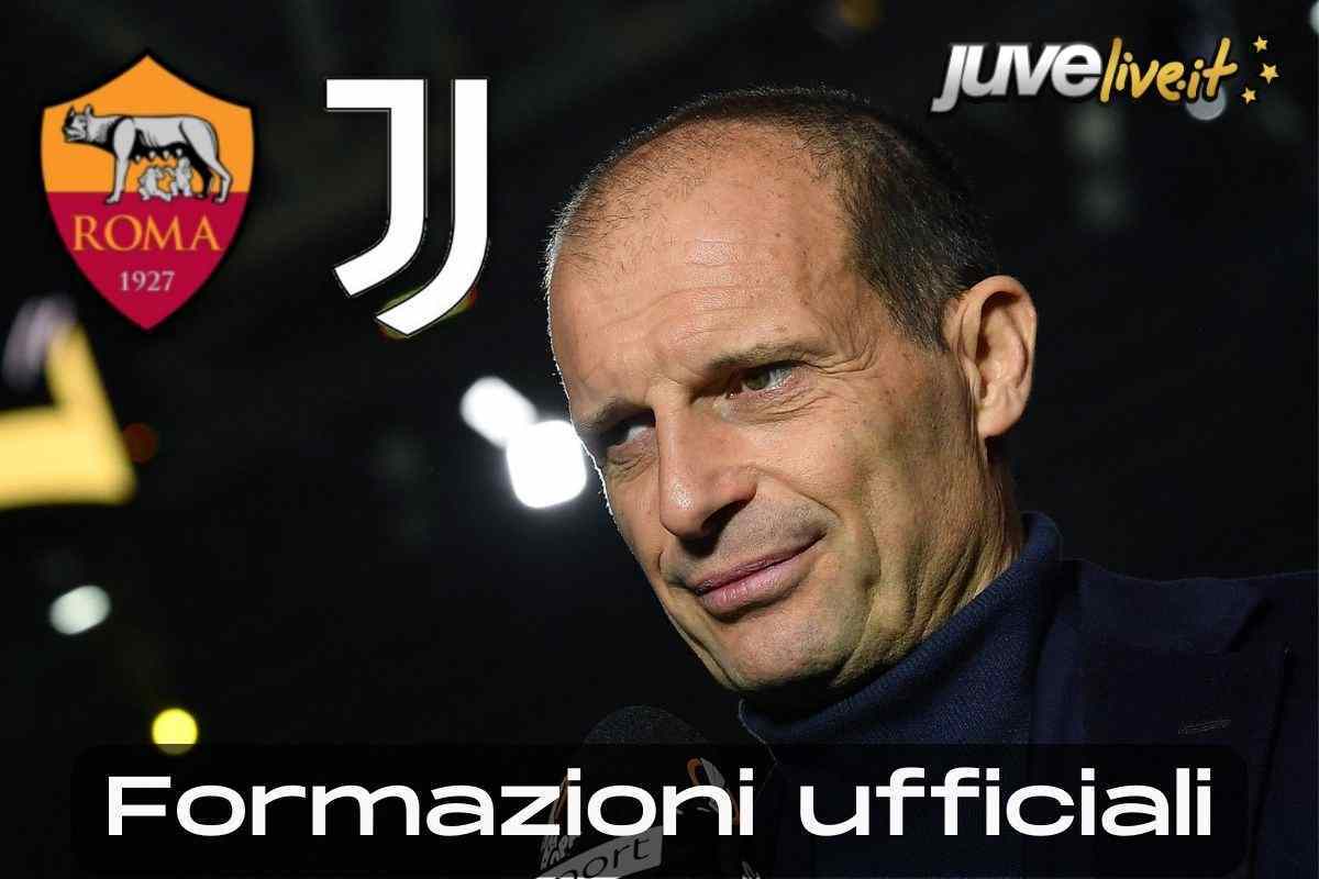 Formazioni ufficiali Roma-Juventus, Chiesa-Di Maria: Allegri ha sciolto il dilemma