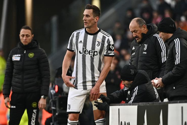 Milik recupero Juventus