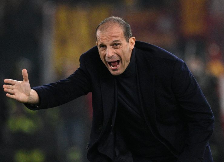 allegri vlahovic juventus