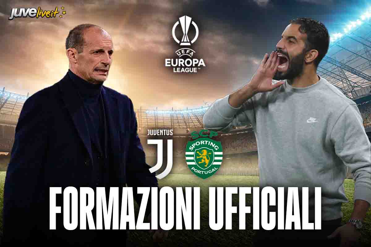 Formazioni Ufficiali Juventus-Sporting