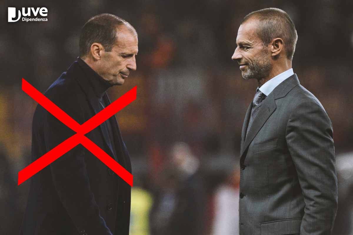 Juventus sbattuta fuori: l’UEFA non perdona