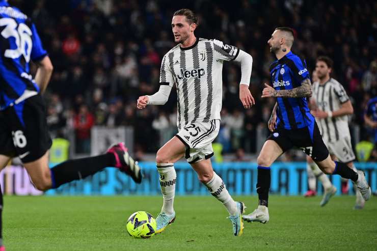 Rabiot calciomercato Juventus Barcellona 