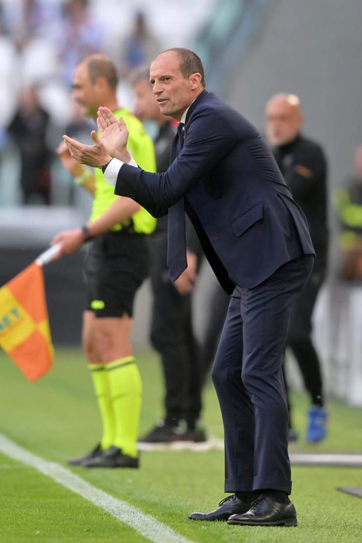 Juventus-Lecce, il post gara di Allegri