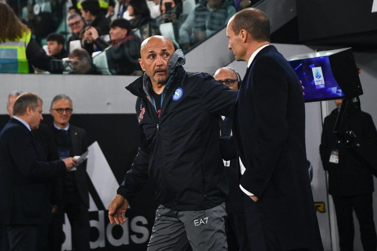 Allegri e Spalletti Juve-Napoli