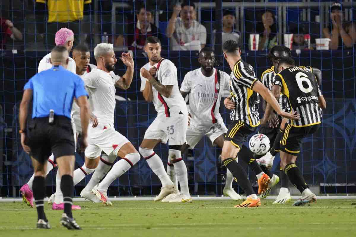 Il Milan punta due giocatori della Juventus