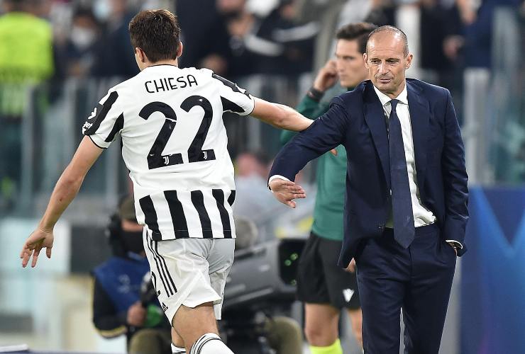 Federico Chiesa e Massimiliano Allegri, ancora insieme?