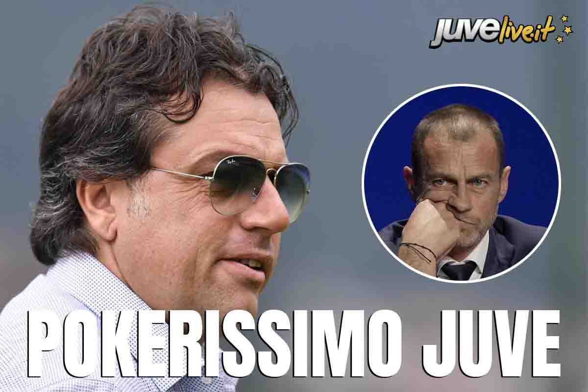 Giuntoli manda al tappeto Ceferin: la Juventus cede Vlahovic e ne prende cinque