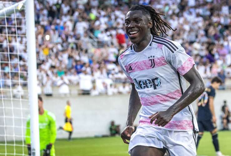 Moise Kean, presente e futuro Juve