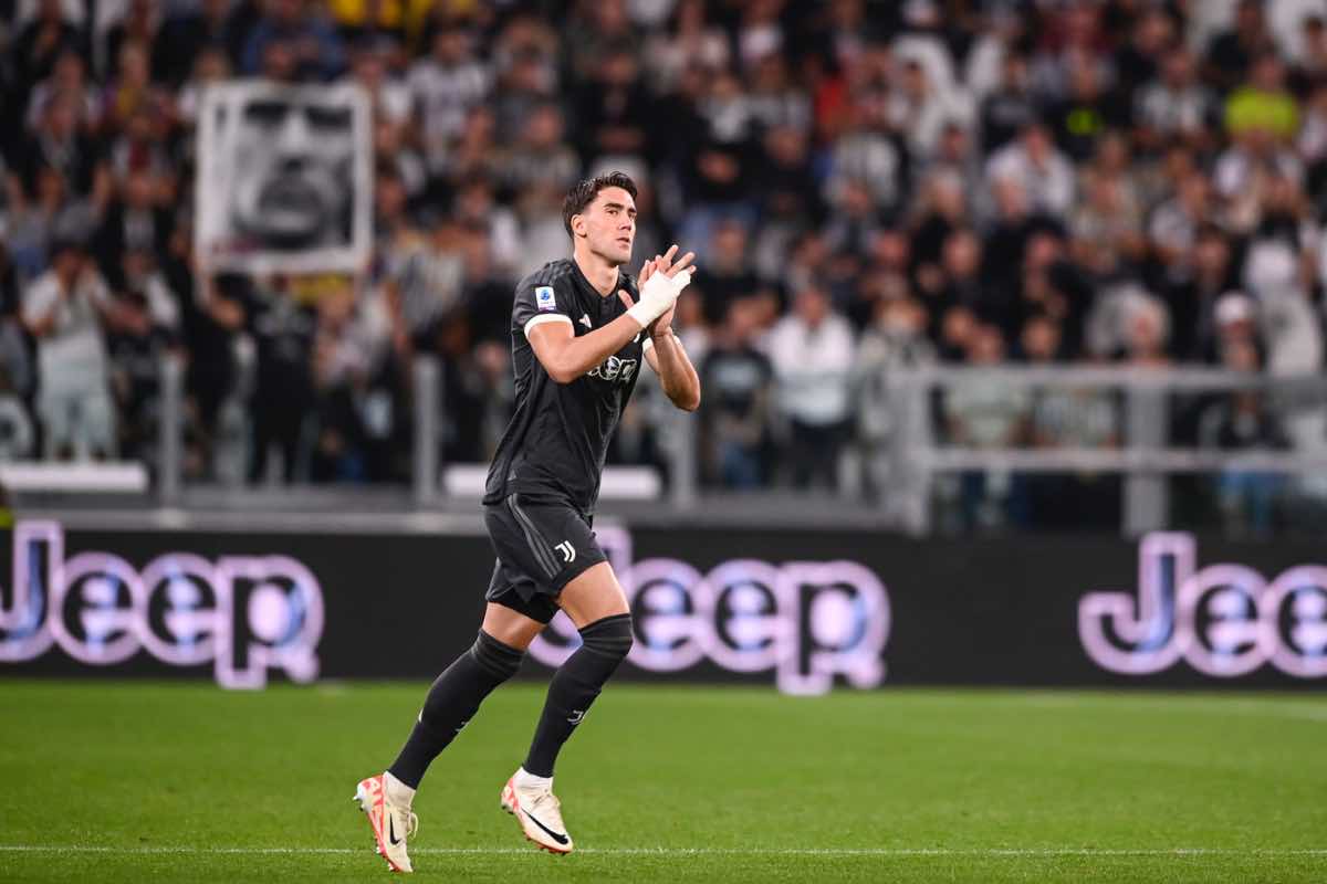 Dusan Vlahovic mollato dal Real Madrid 