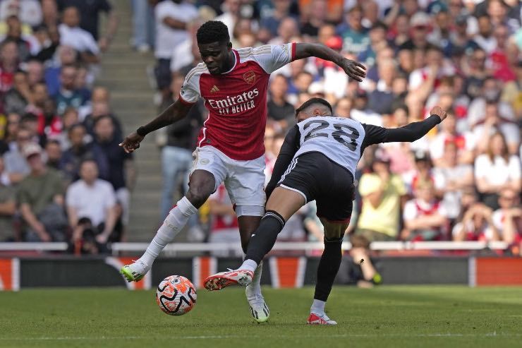 Thomas Partey vuole lasciare l'Arsenal