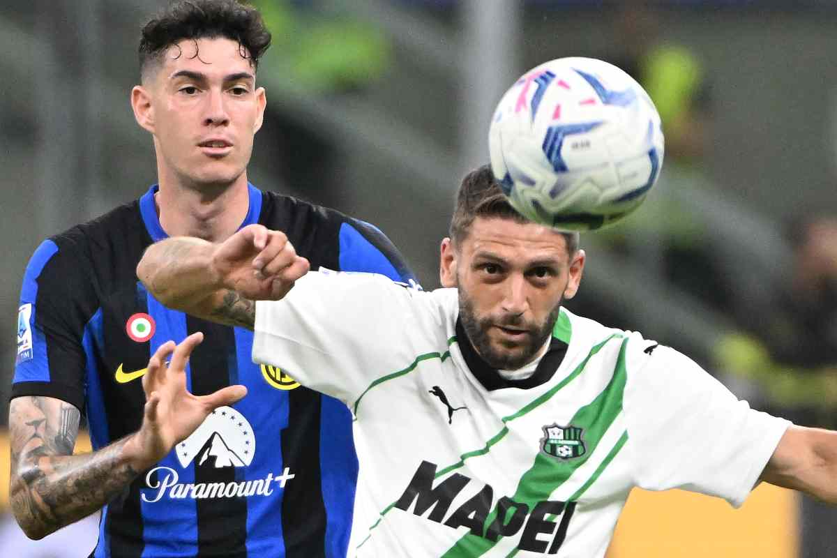 Domenico Berardi contro l'Inter