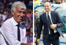 Gian Piero Gasperini e Massimiliano Allegri, verso Atalanta-Juventus