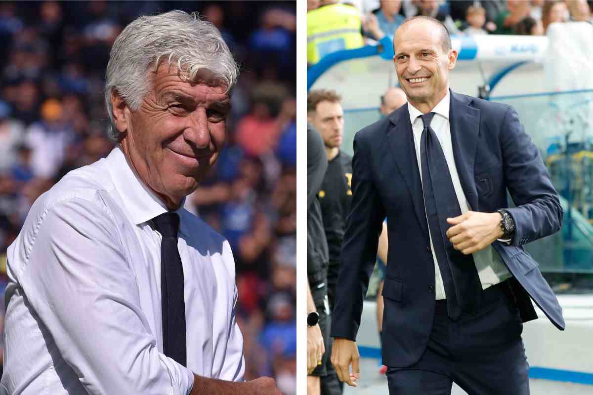 Giampiero Gasperini e Massimiliano Allegri, verso Atalanta-Juventus